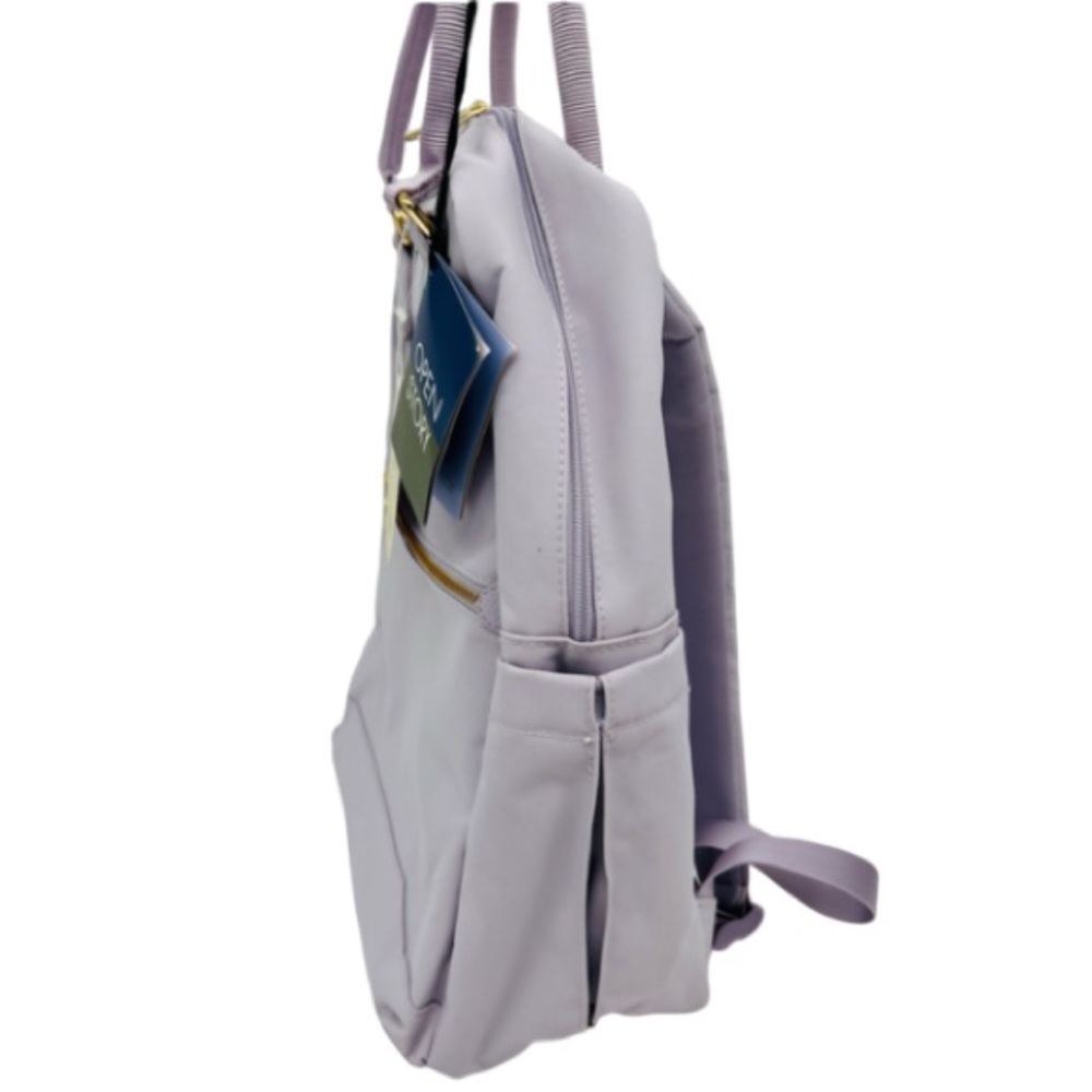 Commuter Travel School Laptop Backpack Lavender NWT - Picture 7 of 14